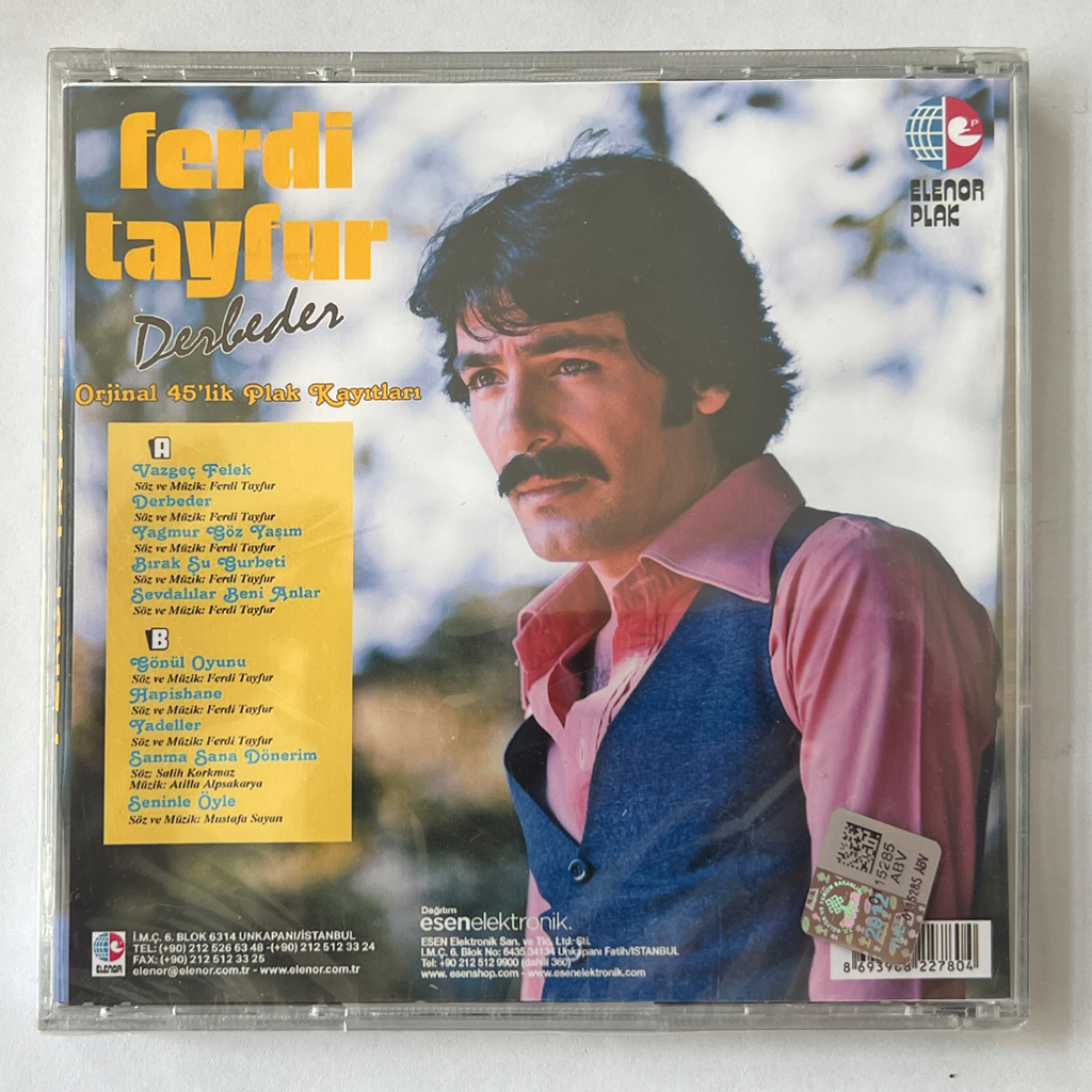Ferdi Tayfur Derbeder (Orjinal 45'lik Plak Kayıtları) 2