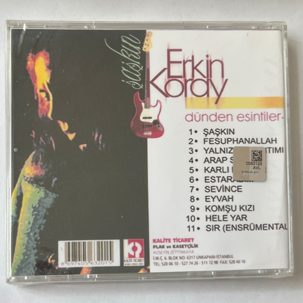 Erkin Koray Dünden Esintiler - 1 Şaşkın cd 2