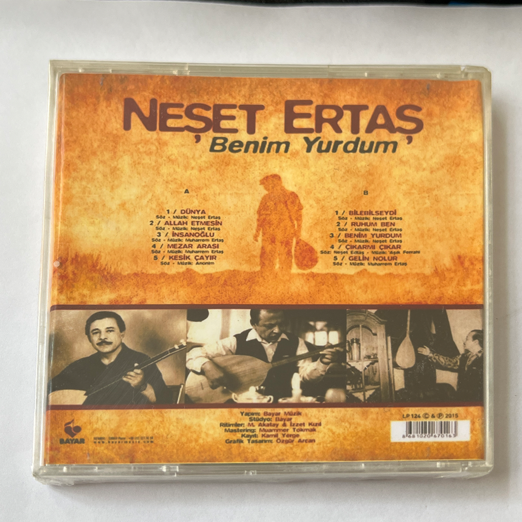 Neşet Ertaş Ben Yurdum CD 2