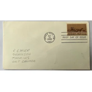 Jul 4 1968 Flags of American Golonial Days - Amerikan FDC'leri