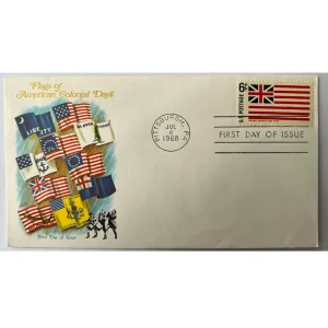 New Us Airmail Stamp 5 Jan 1968 - Amerikan FDC'leri
