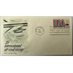 Commemorating İllinois Statehood Sesquicentennial 12 Feb 1968 - Amerikan FDC'leri