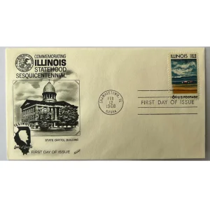 John Trumbull 18 Oct 1968 - Amerikan FDC'leri