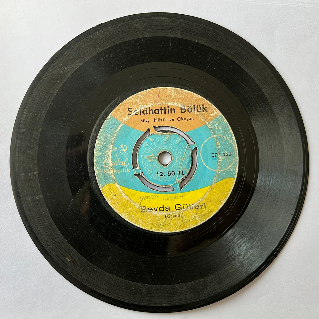 Selahattin Bölük - Gülhan/Sevda Gülleri - 45'lik Plak 2 selahattin boluk 2