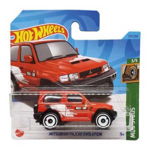 1 64 olcek tekli regular arabalar hkg47 mud studs mitsubishi pajero evolution kirmizi 57020.jpg