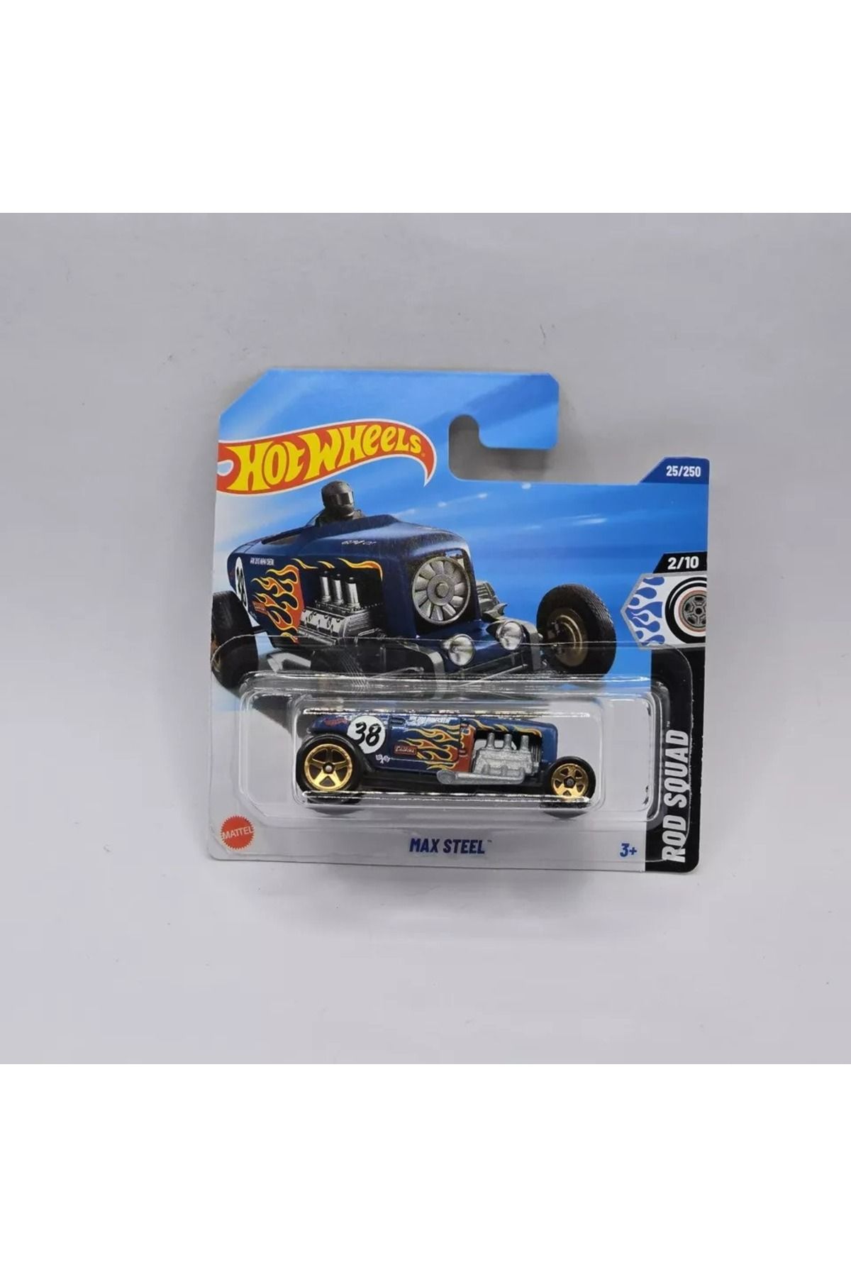 2025 Tekli Araba Max Steel Mavi, Alev İşlemeli 1 2025 tekli araba max steel mavi alev islemeli 56998.jpg