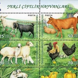 Evcil Çiftlik Hayvanları 2007 Türkiye Posta Pulları - mezat.mezatcini.com'da!