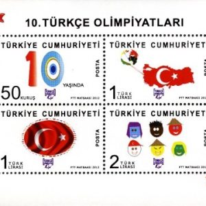 10. Türkçe Olimpiyatları 2012 Türkiye Posta Pulları - mezat.mezatcini.com'da!