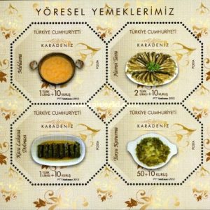 Yöresel Yemekler – Karadeniz 2012 Türkiye Posta Pulları - mezat.mezatcini.com'da!