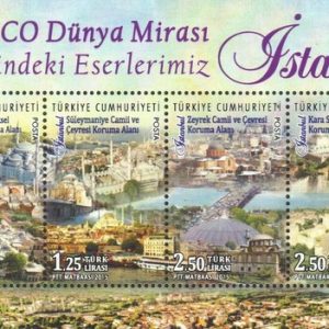 UNESCO Dünya Mirası Listesi'ndeki Eserlerimiz - İstanbul 2015 Türkiye Posta Pulları - mezat.mezatcini.com'da!