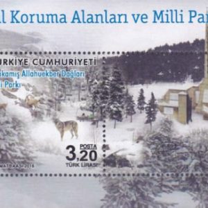 Korunan Alanlar ve Milli Parklar 2016 Türkiye Posta Pulları - mezat.mezatcini.com'da!