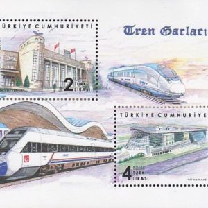 Tren İstasyonları 2019 Türkiye Posta Pulları - mezat.mezatcini.com'da!