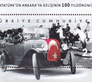 Atatürk’ün Ankara’ya Gelişinin 100. Yıldönümü 2019 Türkiye Posta Pulları - mezat.mezatcini.com'da!