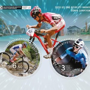 Dünya Dağ Bisikleti Şampiyonaları - Sakarya, Türkiye 2020 Türkiye Posta Pulları - mezat.mezatcini.com'da!