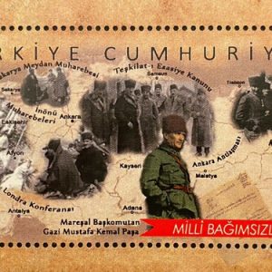 Ulusal Bağımsızlık’ın 100. Yıldönümü 2021 Türkiye Posta Pulları - mezat.mezatcini.com'da!