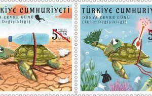 Dünya Çevre Günü - İklim Değişikliği 2022 Türkiye Posta Pulları - mezat.mezatcini.com'da!
