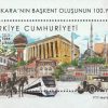 Ankara’nın Başkent İlanının 100. Yıldönümü 2023 Türkiye Posta Pulları - mezat.mezatcini.com'da!