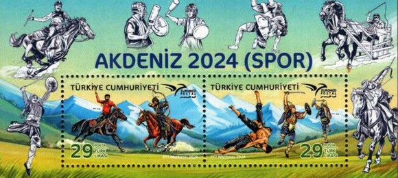EUROMED Postası - Akdeniz Sporları - Geleneksel Sporlar 2024 Türkiye Posta Pulları - mezat.mezatcini.com'da! 1 EUROMED Postası - Akdeniz Sporları - Geleneksel Sporlar 2024 Türkiye Posta Pulları - mezat.mezatcini.com'da!