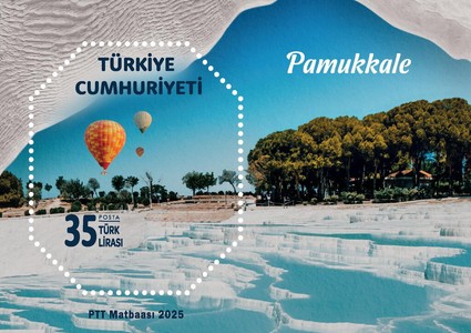 Turizm - Pamukkale 2025 Türkiye Posta Pulları - mezat.mezatcini.com'da! 1 Turizm - Pamukkale 2025 Türkiye Posta Pulları - mezat.mezatcini.com'da!