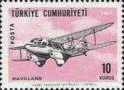Hava Postası - Uçak 1967 Türkiye Posta Pulları - mezat.mezatcini.com'da!