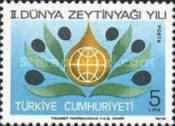 2. Dünya Zeytinyağı Yılı 1979 Türkiye Posta Pulları - mezat.mezatcini.com'da!