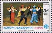 EUROPA Pulları - Folklor 1981 Türkiye Posta Pulları - mezat.mezatcini.com'da!