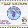 Dünya Gıda Günü 1981 Türkiye Posta Pulları - mezat.mezatcini.com'da!