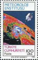 Meteoroloji Enstitüsünün 60. Yıldönümü 1985 Türkiye Posta Pulları - mezat.mezatcini.com'da!