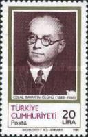 Celal Bayar Başbakan 1937-39 - Cumhurbaşkanı 1950-60 - Anma 1986 Türkiye Posta Pulları - mezat.mezatcini.com'da!