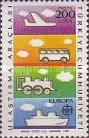 EUROPA Pulları - Ulaşım ve İletişim 1988 Türkiye Posta Pulları - mezat.mezatcini.com'da!
