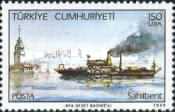 Vapurlar 1989 Türkiye Posta Pulları - mezat.mezatcini.com'da!