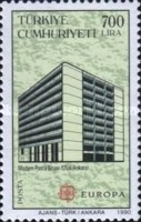 EUROPA Pulları - Postaneler 1990 Türkiye Posta Pulları - mezat.mezatcini.com'da!