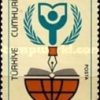 Uluslararası Okuryazarlık Yılı 1990 Türkiye Posta Pulları - mezat.mezatcini.com'da!