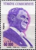 Kemal Atatürk 1994 Türkiye Posta Pulları - mezat.mezatcini.com'da!