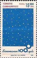 Sinemanın 100. Yıldönümü 1995 Türkiye Posta Pulları - mezat.mezatcini.com'da!