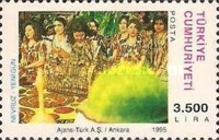 Nevruz Festivali 1995 Türkiye Posta Pulları - mezat.mezatcini.com'da!