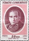 Kemal Atatürk 1996 Türkiye Posta Pulları - mezat.mezatcini.com'da!