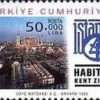 HABITAT II İkinci Birleşmiş Milletler İnsan Yerleşimleri Konferansı, İstanbul 1996 Türkiye Posta Pulları - mezat.mezatcini.com'da!
