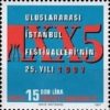 İstanbul Festivali'nin 25. Yıldönümü 1997 Türkiye Posta Pulları - mezat.mezatcini.com'da!