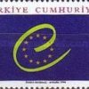 Avrupa Konseyi'nin 50. Yıldönümü 1999 Türkiye Posta Pulları - mezat.mezatcini.com'da!