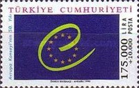 Avrupa Konseyi'nin 50. Yıldönümü 1999 Türkiye Posta Pulları - mezat.mezatcini.com'da!
