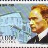 Kemal Atatürk'ün Doğumunun 120. Yıldönümü Cumhurbaşkanı, 1923-38 2001 Türkiye Posta Pulları - mezat.mezatcini.com'da!
