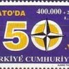 Türkiye'nin Kuzey Atlantik Antlaşması Örgütü'ne Üyeliğinin 50. Yıldönümü 2002 Türkiye Posta Pulları - mezat.mezatcini.com'da!