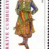 Kadın Bölgesel Kostümleri 2002 Türkiye Posta Pulları - mezat.mezatcini.com'da!