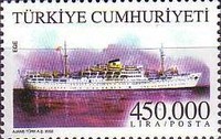 Ticaret Gemileri 2002 Türkiye Posta Pulları - mezat.mezatcini.com'da!