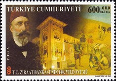 Ziraat Bankası'nın 140. Yılı 2003 Türkiye Posta Pulları - mezat.mezatcini.com'da!
