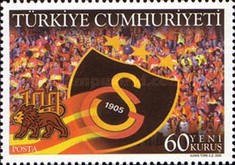 Galatasaray Spor Kulübü'nün 100. Yılı 2005 Türkiye Posta Pulları - mezat.mezatcini.com'da!