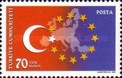 Avrupa Birliği Üyeliği Müzakereleri 2005 Türkiye Posta Pulları - mezat.mezatcini.com'da!