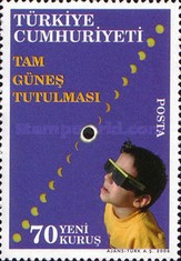 Güneş Tutulması 2006 Türkiye Posta Pulları - mezat.mezatcini.com'da!