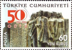 Orta Doğu Teknik Üniversitesi - ODTÜ 2006'nın 50. Yılı Türkiye Posta Pulları - mezat.mezatcini.com'da!